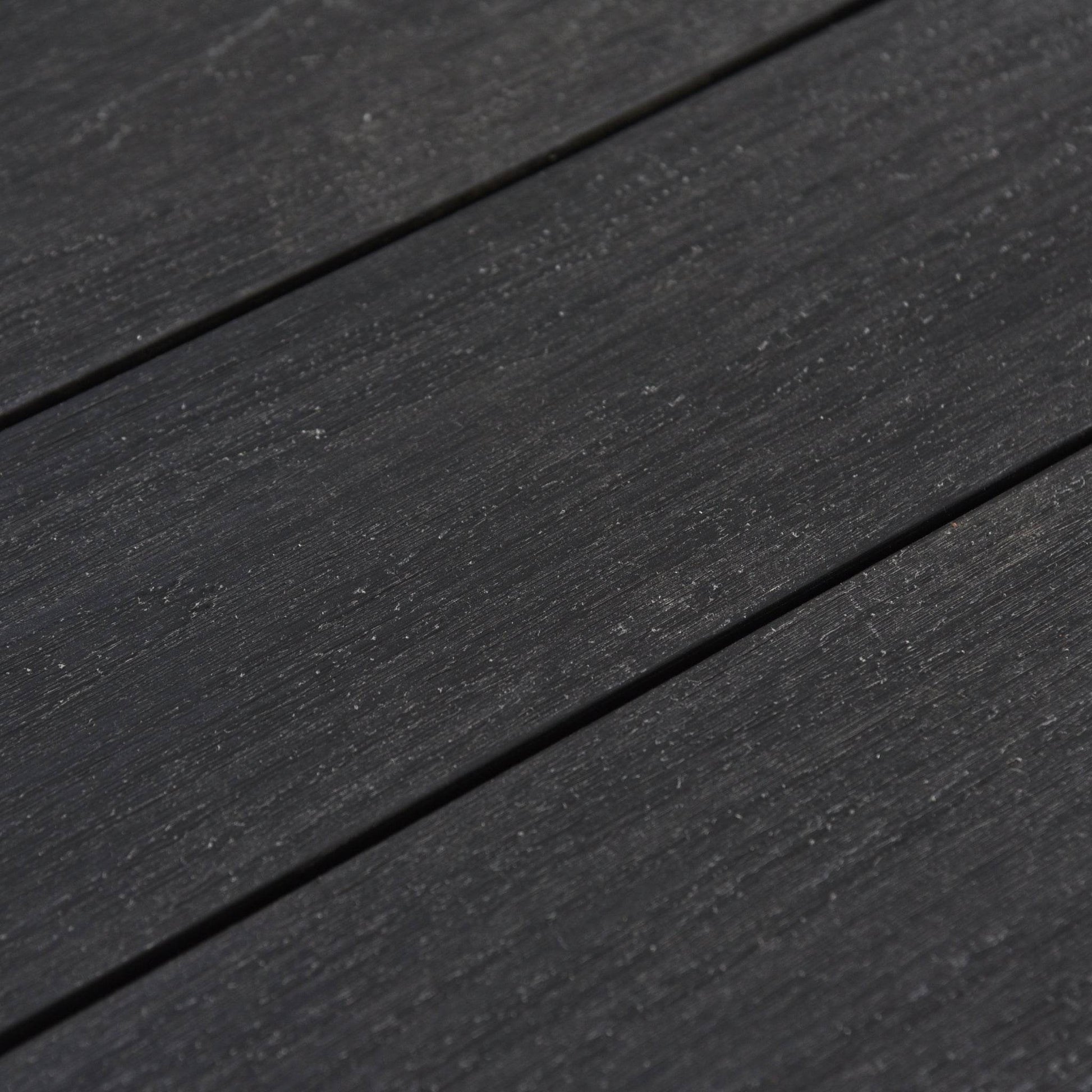 Co-Extrusion Duo Composite Decking Board 3.66m - Light Grey/Anthracite - Tuda Grass