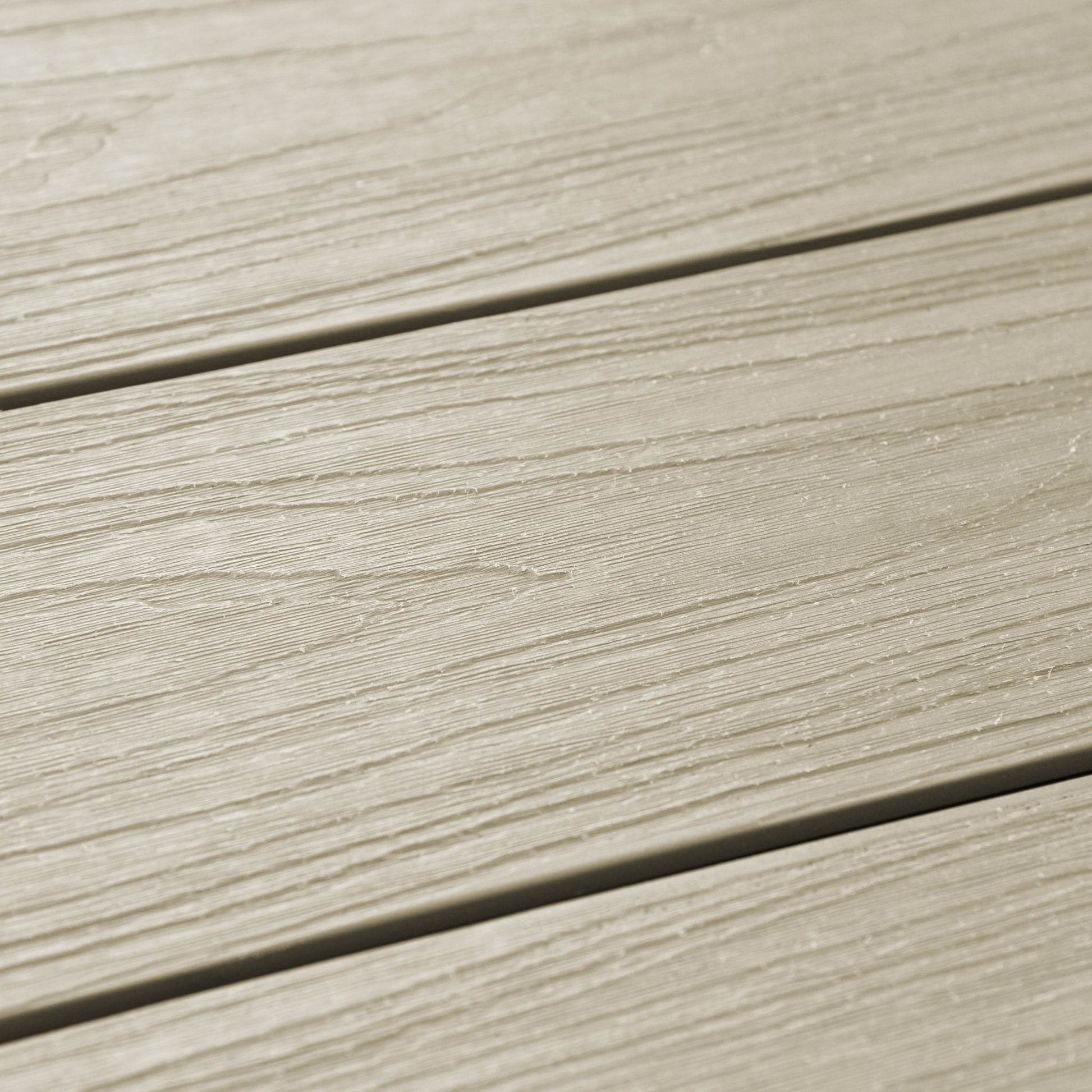 Co-Extrusion Duo Composite Decking Board 3.66m - Antique/Charcoal - Tuda Grass