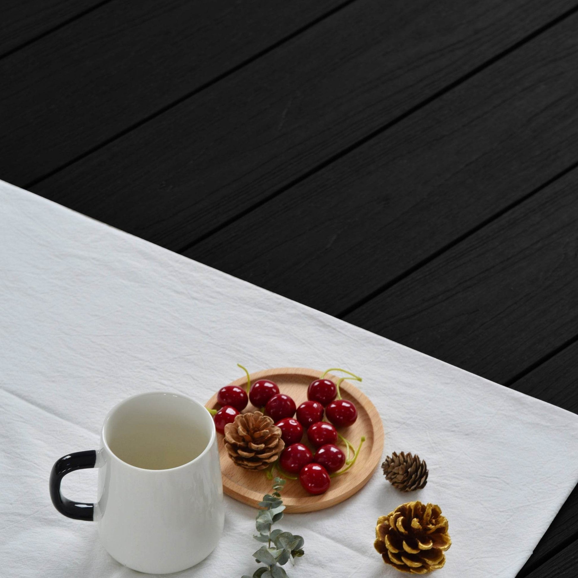 Co-Extrusion Duo Composite Decking Board 3.66m - Antique/Charcoal - Tuda Grass