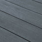 Co-Extrusion Duo Composite Decking Board 3.66m - Light Grey/Anthracite - Tuda Grass
