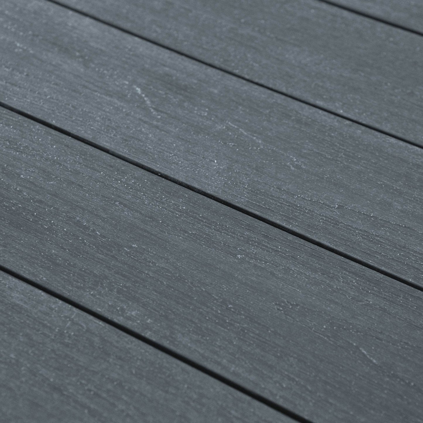 Co-Extrusion Duo Composite Decking Board 3.66m - Light Grey/Anthracite - Tuda Grass