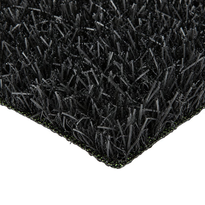 Crazy Colours Black 24mm Artificial Grass