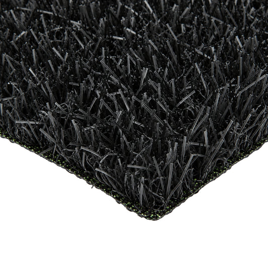 Crazy Colours Black 24mm Artificial Grass
