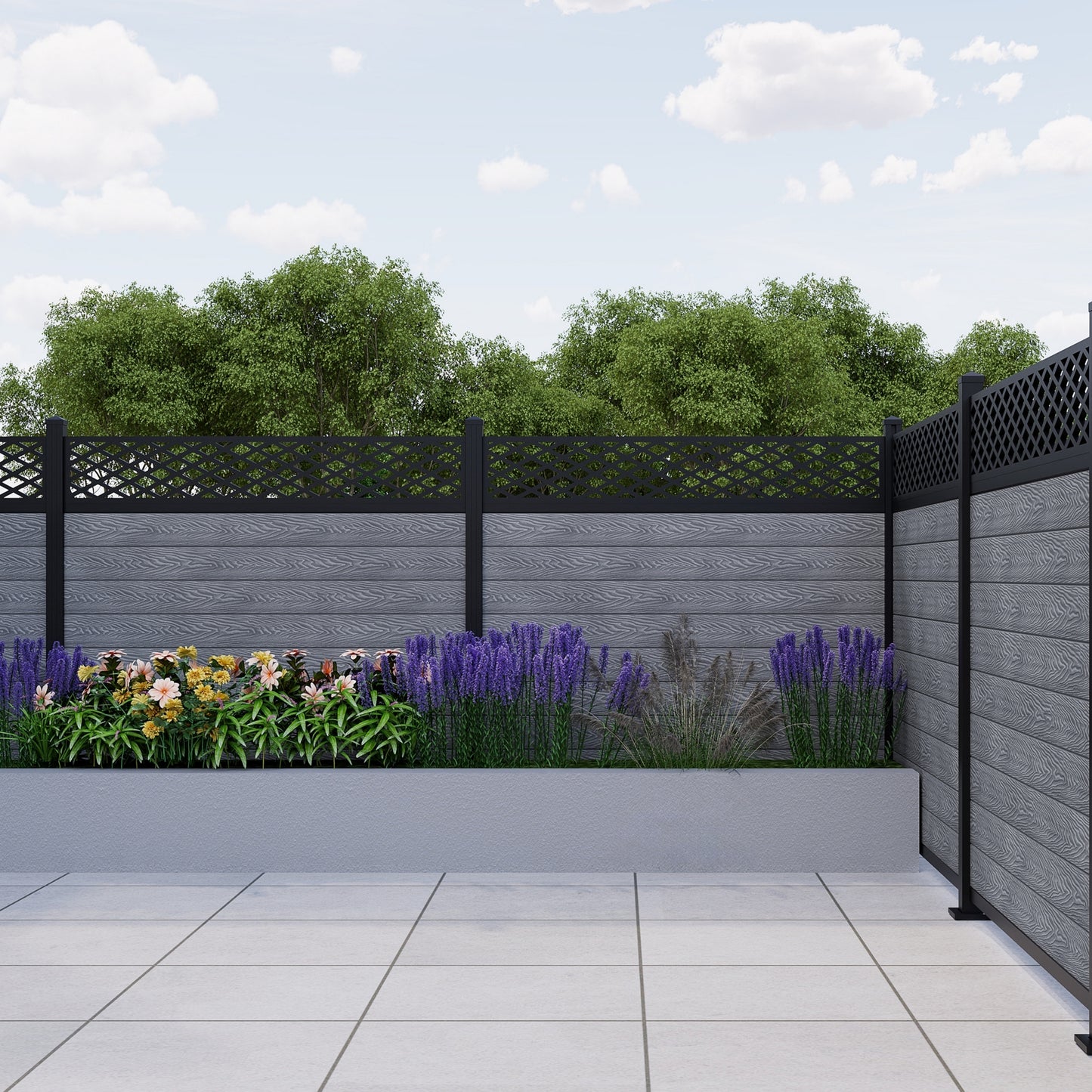 Composite Decorative Fence Panels