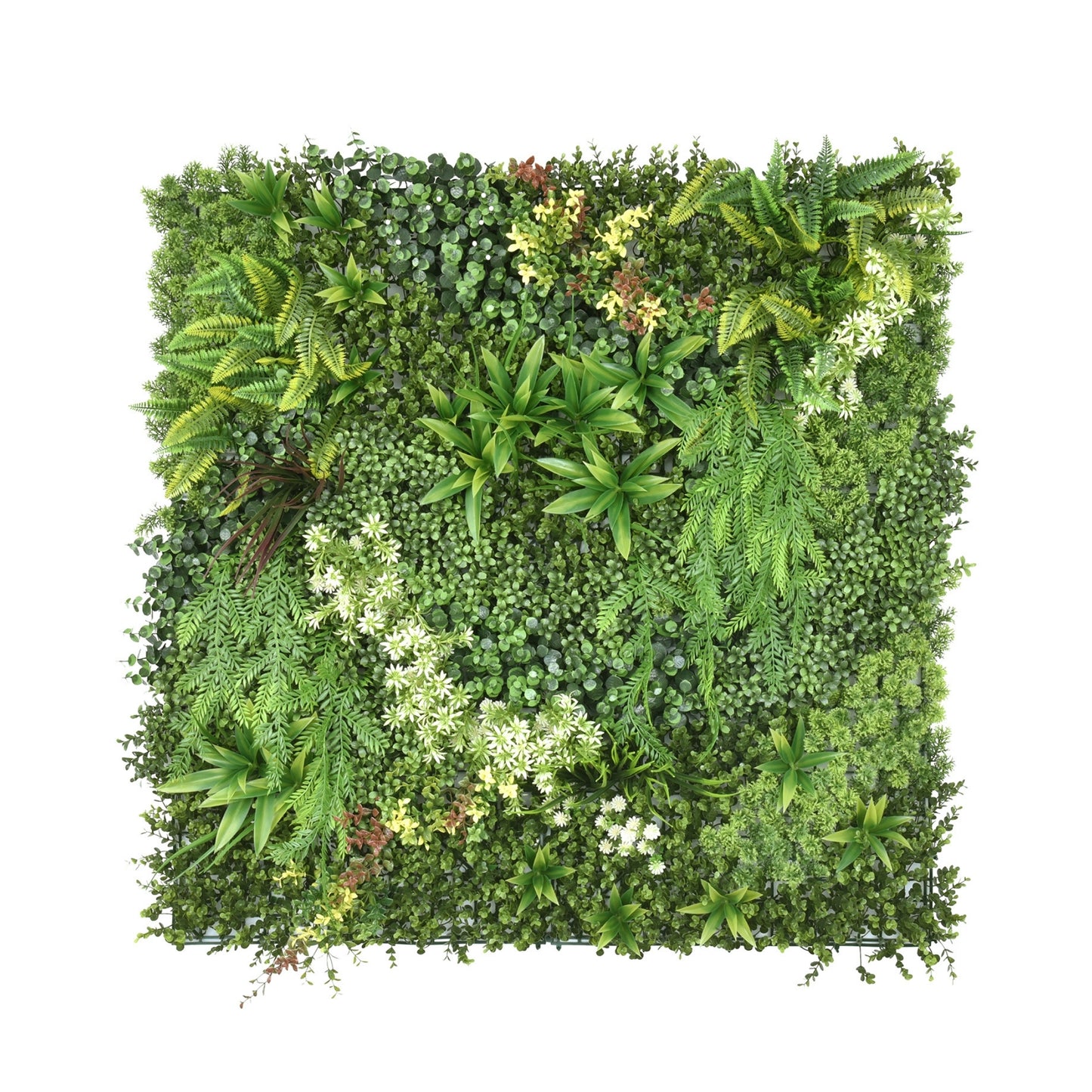 Evergreen Harmony - Artificial Living Wall 1m x 1m - Pack of 3