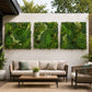 Evergreen Harmony - Artificial Living Wall 1m x 1m - Pack of 3