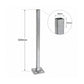 1.2m Galvanised Steel Fence Post Insert for 100mm x 100mm Composite Fence Posts