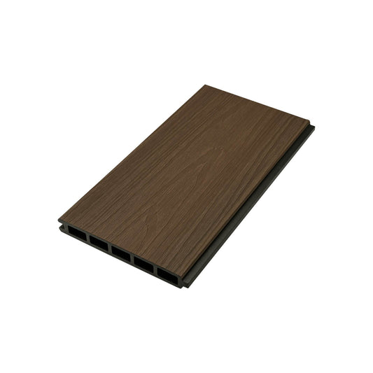 Co-Extrusion Composite Flat Fencing Teak 15.7cm - Sample - Tuda Grass