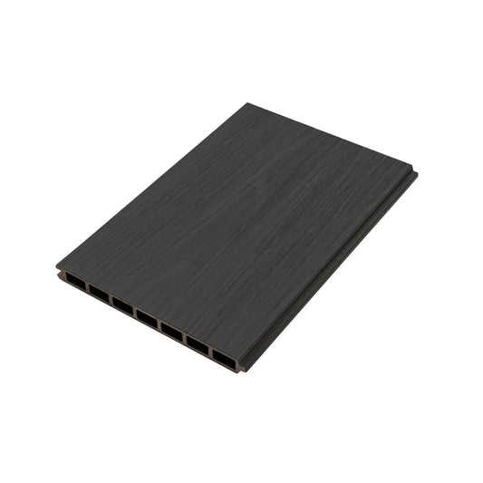 Co-Extrusion Composite Flat Fencing Anthracite 20.7cm - Sample - Tuda Grass