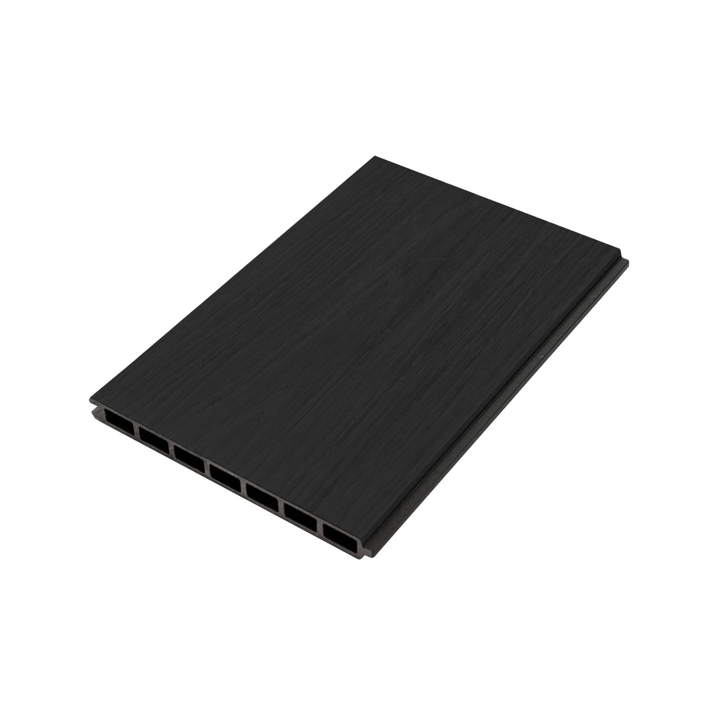 Co-Extrusion Composite Flat Fencing Charcoal 20.7cm - Sample - Tuda Grass