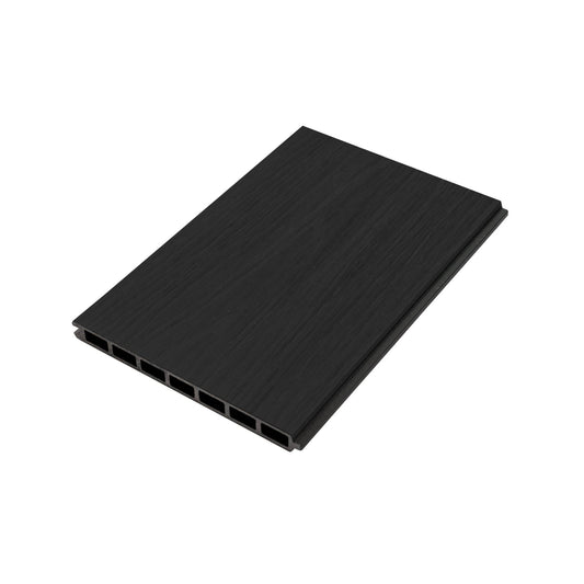 Co-Extrusion Composite Flat Fencing Charcoal 20.7cm - Sample - Tuda Grass