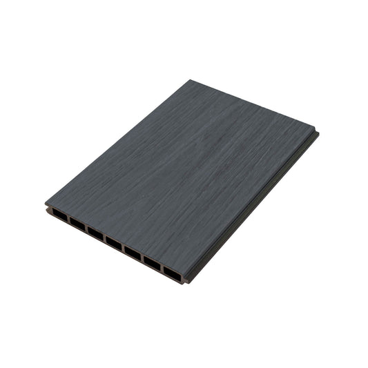 Co-Extrusion Composite Flat Fencing Light Grey 20.7cm - Sample - Tuda Grass
