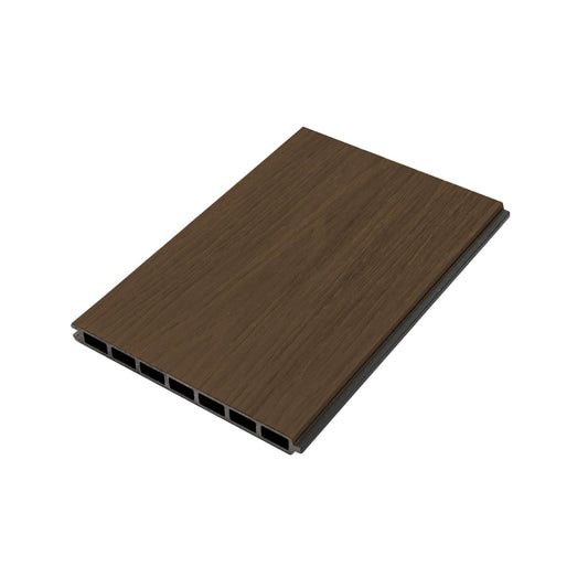 Co-Extrusion Composite Flat Fencing Teak 20.7cm - Sample - Tuda Grass
