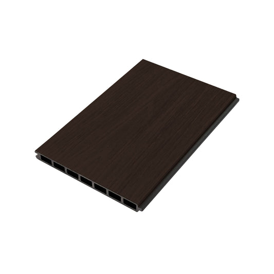 Co-Extrusion Composite Flat Fencing Walnut 20.7cm - Sample - Tuda Grass