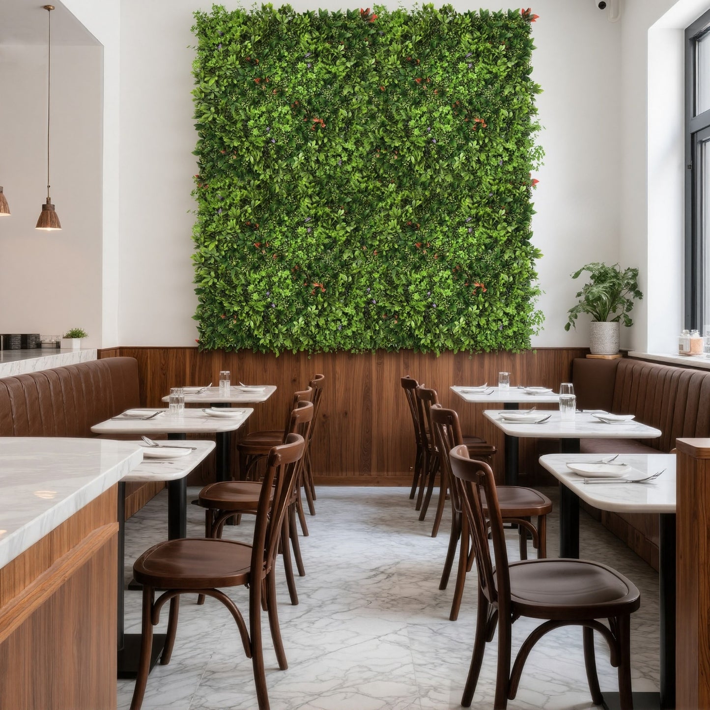 Forest Fusion Artificial Living Wall - 1m x 1m