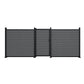 Grey Woodgrain Composite Fence Standard Gate Kit | 950 x 1753mm