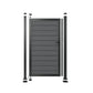 Grey Woodgrain Composite Fence Standard Gate Kit | 950 x 1753mm