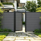 Grey Woodgrain Composite Fence Standard Gate Kit | 950 x 1753mm