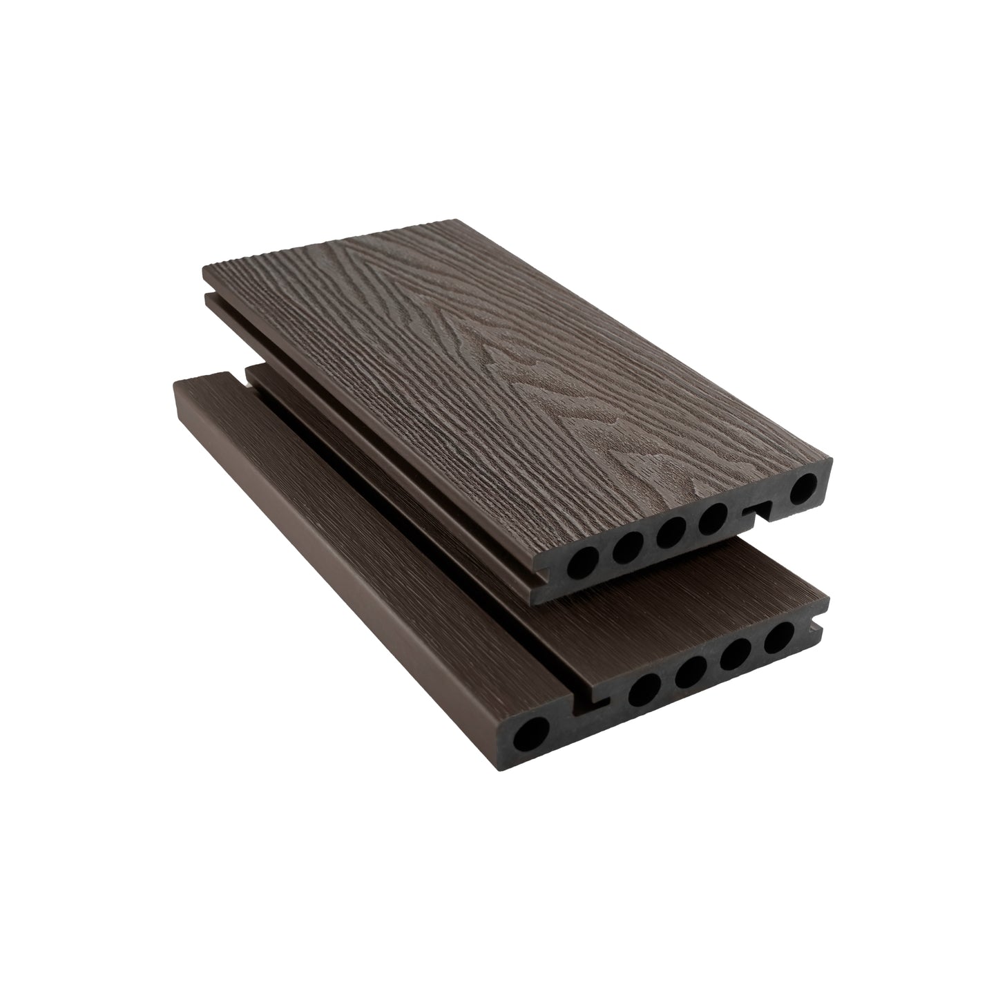 Premium Co-Extrusion Woodgrain Bullnose Boards 3.6m - Walnut