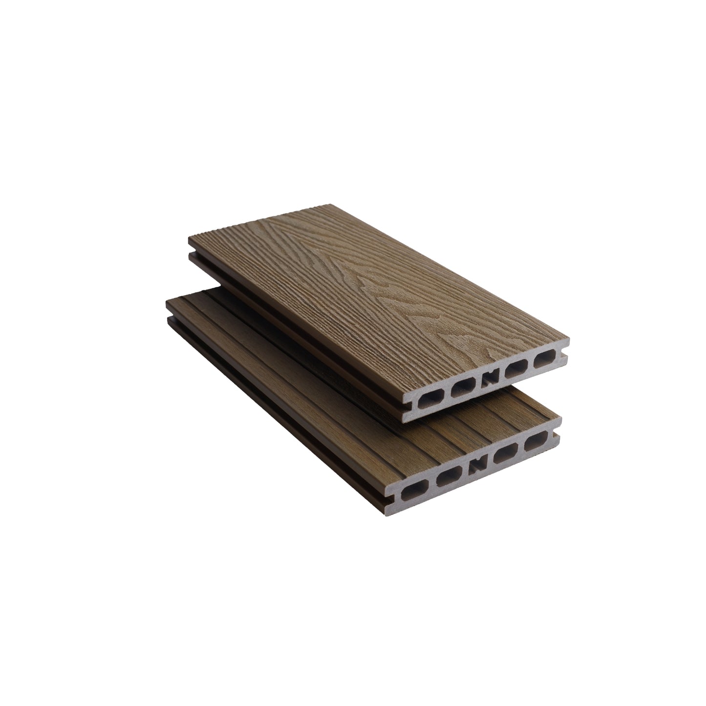Premium Co-Extrusion Woodgrain Decking Board 3.6m - Golden Teak