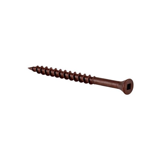 100x Colour Coded Red Brown Screws
