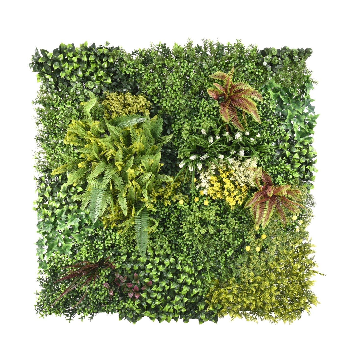 Serene Oasis - Artificial Living Wall 1m x 1m - Pack of 3