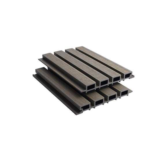 Composite Slatted Cladding Antique - Series 1 - Tuda Grass