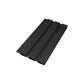 Co-Extrusion Composite Complete Slatted Fencing Kit 16cmx1.83m - 6FT HIGH - Tuda Grass