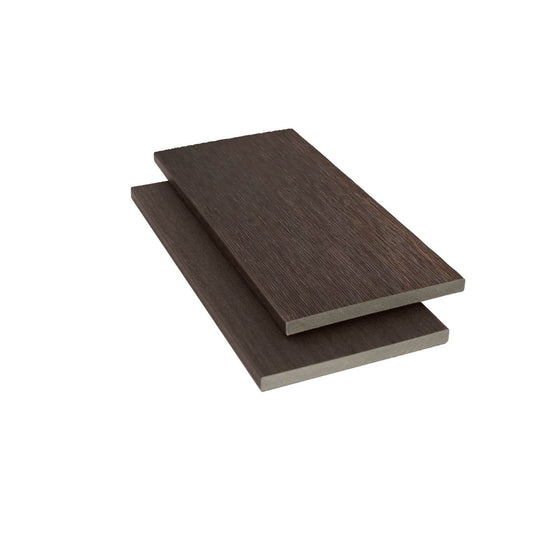 Red Brown Composite Slatted Cladding Fascia Board 3.6m - Tuda Grass