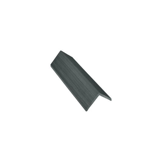 Anthracite Slatted Angle Trim - Tuda Grass