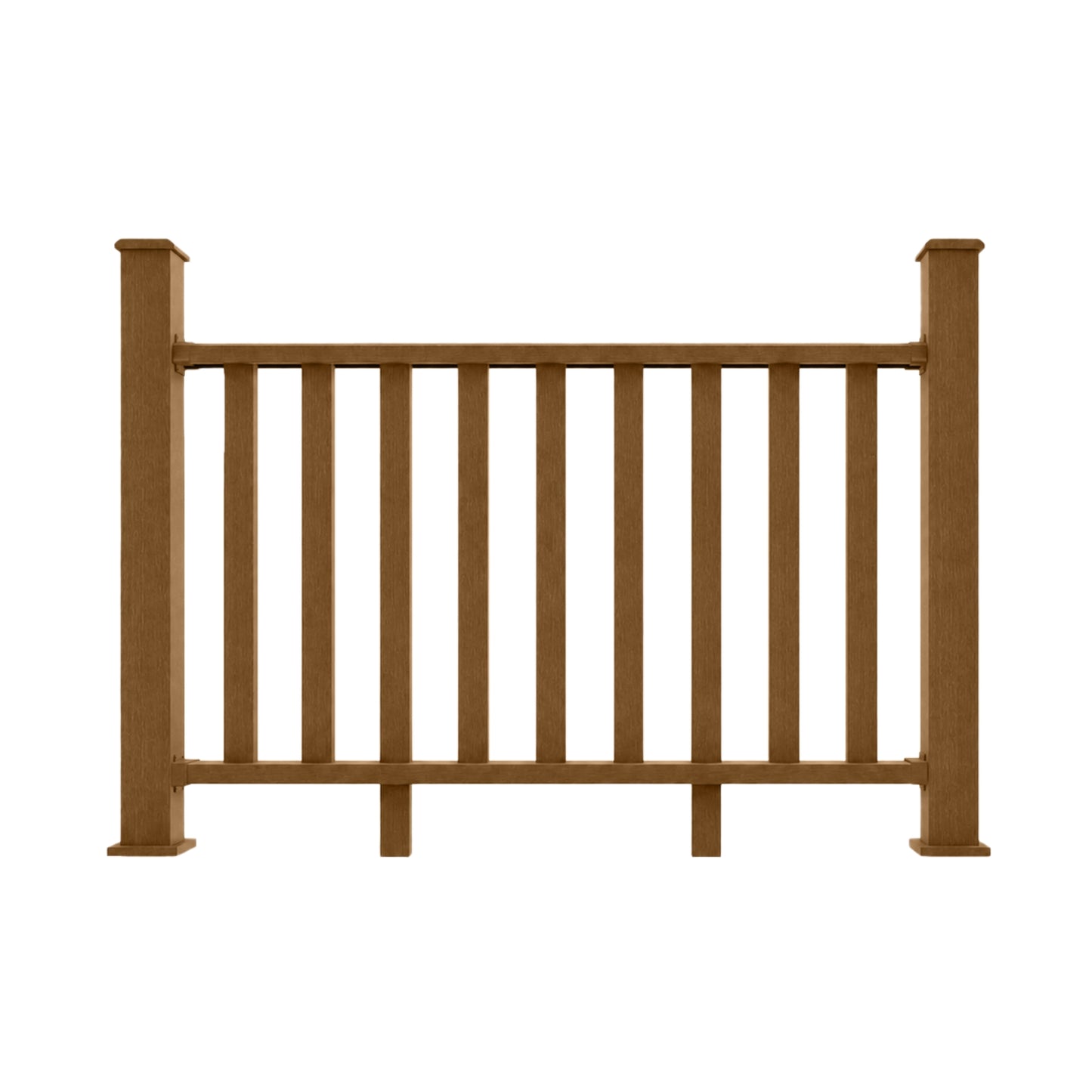 Teak Composite 1.5m Balustrade Kit