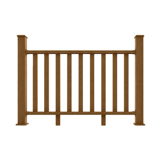 Teak Composite 1.5m Balustrade Kit