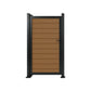 Teak Woodgrain Composite Fence Standard Gate Kit | 950 x 1753mm