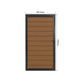 Teak Woodgrain Composite Fence Standard Gate Kit | 950 x 1753mm