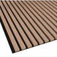 Walnut Acoustic Wood Wall Panel Series 1 Sample - Tuda Grass