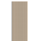 Washed Oak Acoustic Wood Wall Panel Thin Slat Series 1 - 240/300x60cm