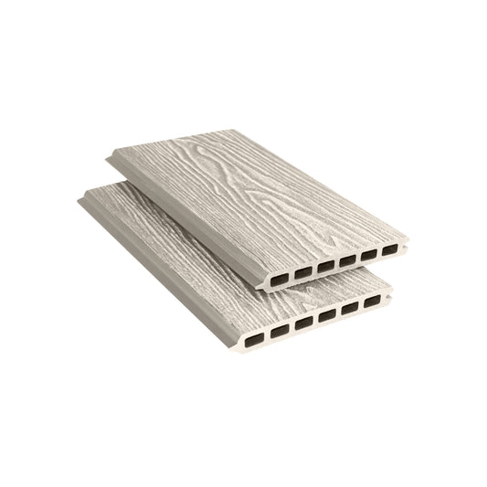 Composite Woodgrain Fencing Slat - Ash - 1.8m