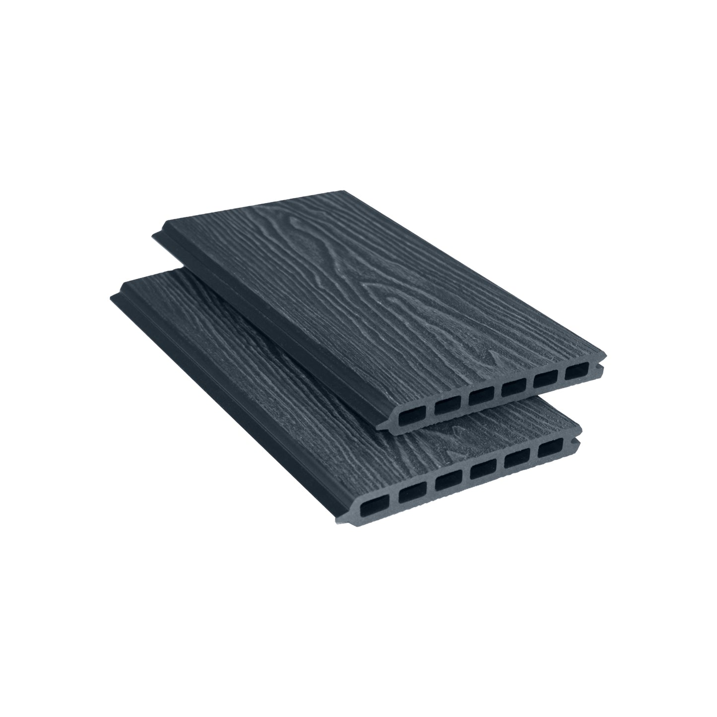 Composite Woodgrain Fencing Slat - Grey - 1.8m