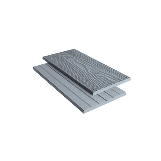 Silver Composite Woodgrain Fascia Board 3.6m