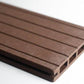 Brown Classic Composite Decking Sample - Tuda Grass