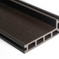 Chocolate Woodgrain Step Edge - Tuda Grass