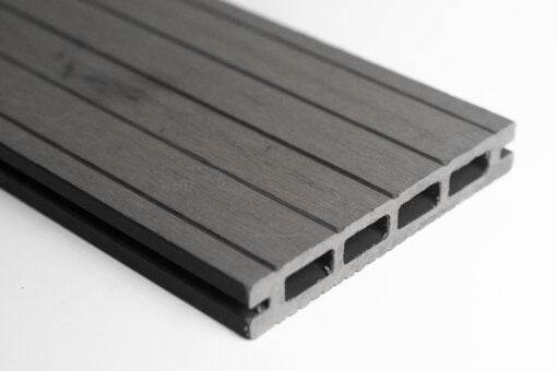 Grey Classic Composite Decking Sample