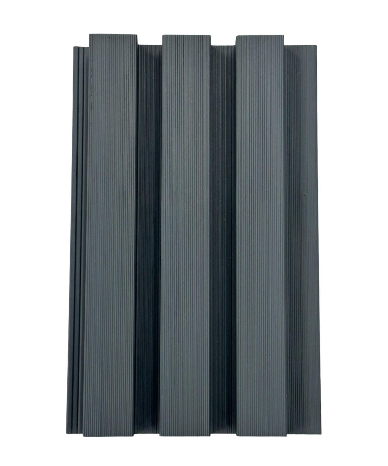 Composite Slatted Cladding – Grey - Series 2