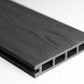 Anthracite Eco Composite Decking Sample - Tuda Grass
