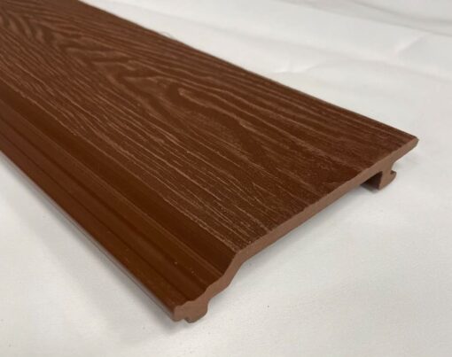 Woodgrain Cladding Red Brown Sample