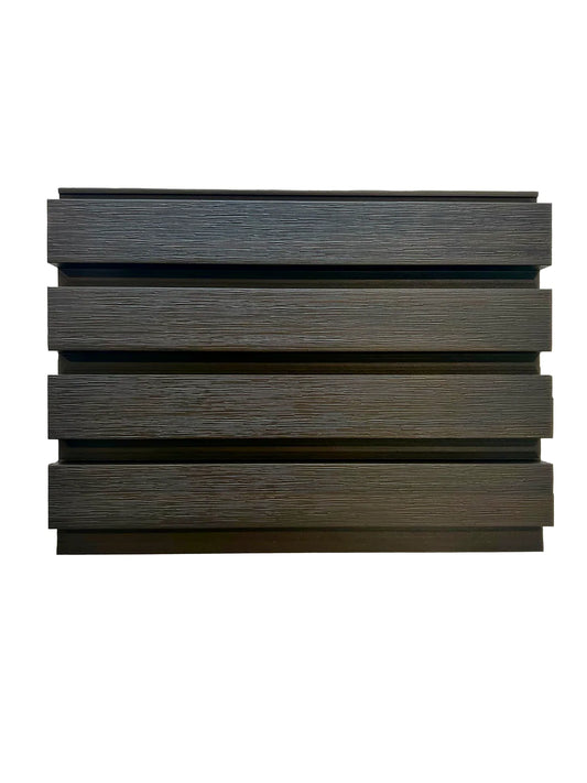 Composite Slatted Cladding – Walnut - Series 1